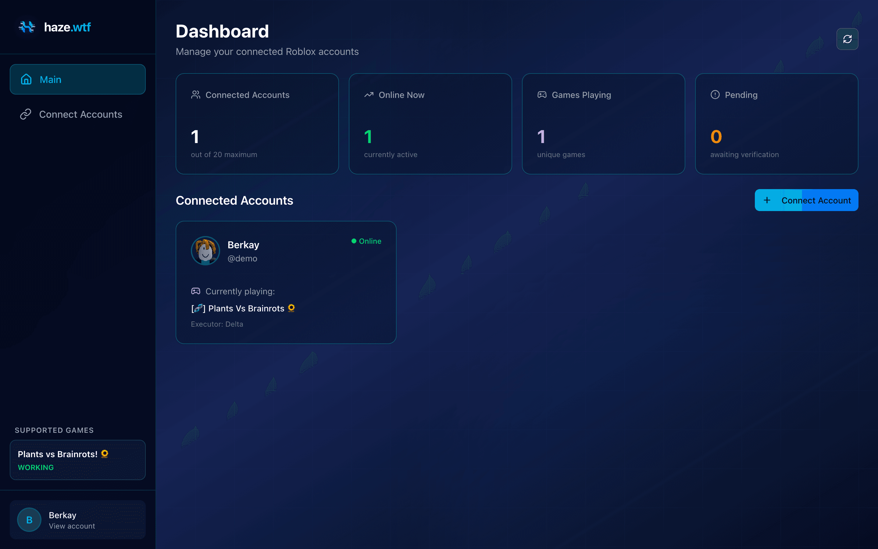 Account Overview
